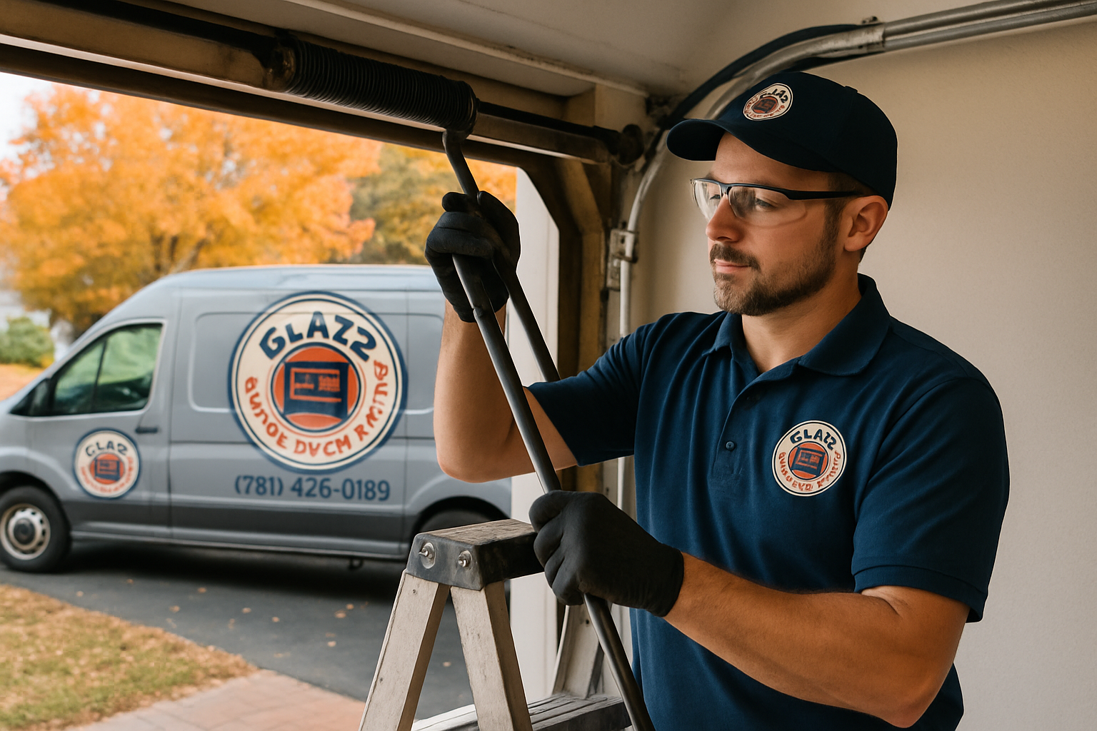 Garage door service in Revere