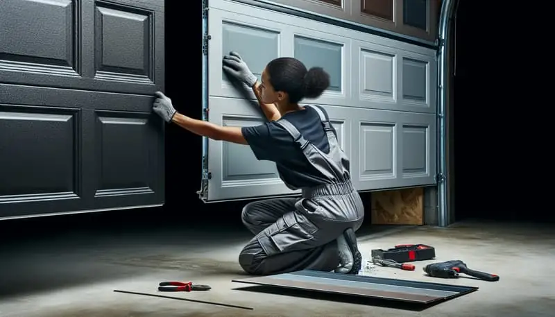 Garage Door Panel Replacement — Charlestown