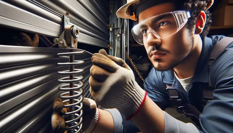 Garage Door Spring Repair — Saugus
